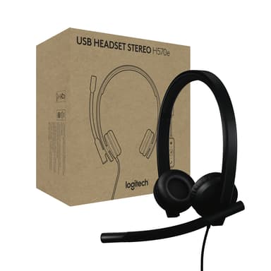 Logitech H570E Stereo USB-C Microsoft Teams Sort