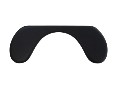 Mousetrapper Armrest Symmetric rannetuki Tekonahka musta 