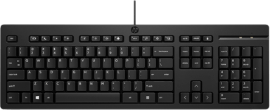 HP 125 Wired Keyboard Langallinen