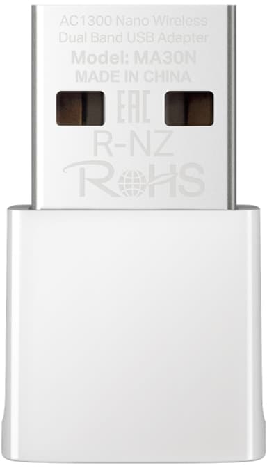 Mercusys MA30N AC1300 Nano trådløs usb-adapter med dobbelt bånd