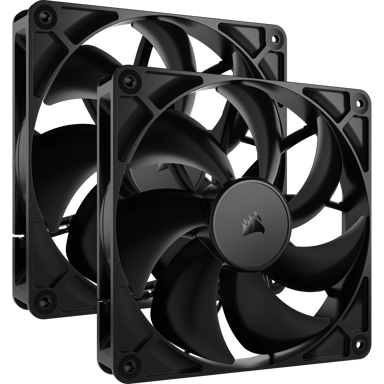 Corsair RS140 140MM 2-P Vifte Sort