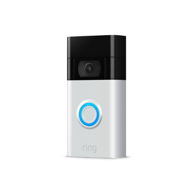 Ring Battery Video Doorbell - Satin Nickel 