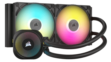 Corsair iCue Link Titan 280 AiO væskekøler Sort