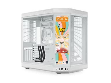 Hyte Y70 Touch Infinite 3rd Gen 14.9" ATX Valkoinen