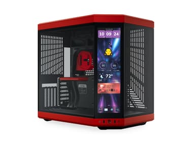 Hyte Y70 Touch Infinite 3rd Gen 14.9" ATX Rød Sort