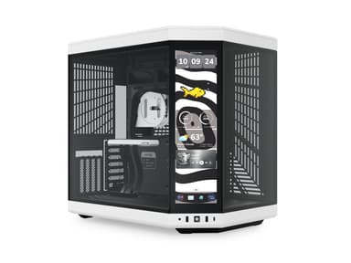 Hyte Y70 Touch Infinite 3rd Gen 14.9" ATX Musta Valkoinen