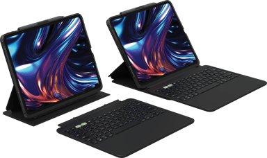 Zagg Pro Keys 2 iPad Pro 13" (M4), iPad Pro 13" (M5) Pohjoismainen Musta