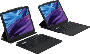 Zagg Pro Keys 2 iPad Air 13" (M2), iPad Air 13" (M3), iPad Air 13" (M4) Nordisk Svart