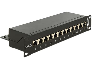 Delock Patchpanel Sort Cat6a 1U
