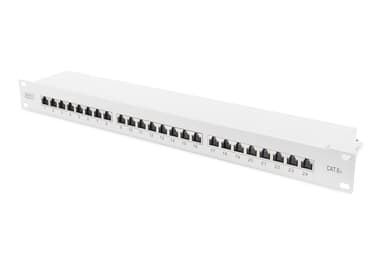 Digitus Patchpanel Grå Cat6a 1U