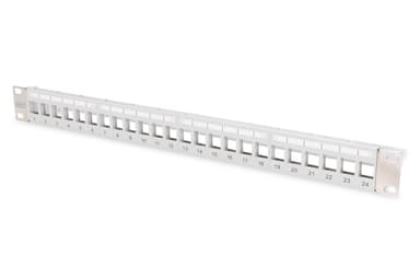 Digitus Patchpanel Grijs Cat 5e, Cat 6, Cat 6A 1U