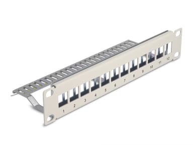 Delock Patchpanel Grå 1U
