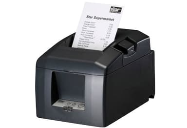 Star Receipt Printer TSP 654II Cutter Black Incl Wall Mount 