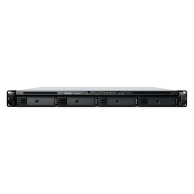Synology RackStation RS822RP+ NAS- ja tallennuspalvelimet Teline ( 1U ) Ryzen Embedded V1500B 2 GB DDR4 0 TB DiskStation Manager Harmaa 