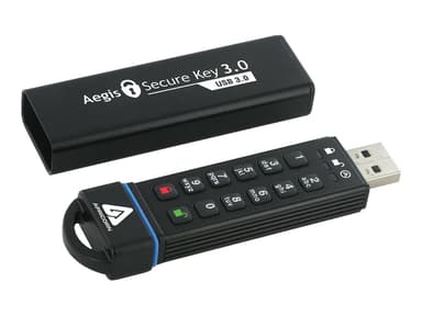 Apricorn Aegis Secure Key 3.0 120GB USB-A Svart