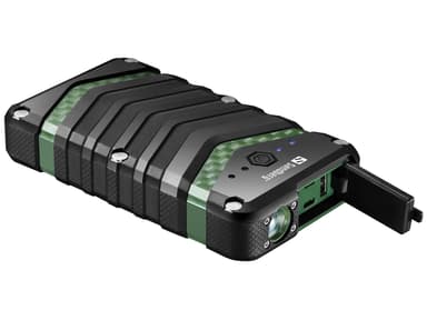 Sandberg Survivor Powerbank 20000mAh Grønn, Svart