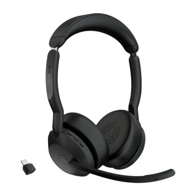 Jabra Evolve2 55 USB Type-C Svart Microsoft Teams