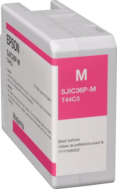 Epson Inkt Magenta SJIC36P(M) 80ml - Color Works C6000/C6500 