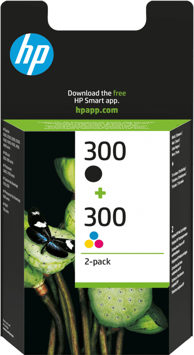 HP Bläck Multipack No.300 (BK+Color) - DJ D1663/D1668/D2680 