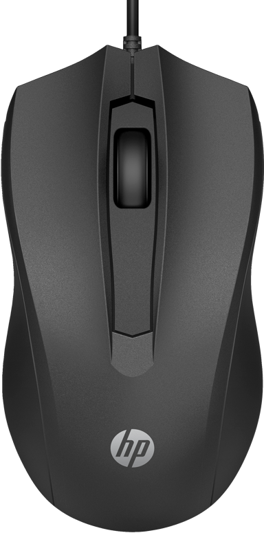 HP 105 Bedrade Muis USB-A Muis Zwart