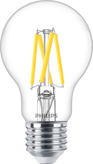 Philips LED E27 Globe Clear 3.4W (40W) 470 Lumen 