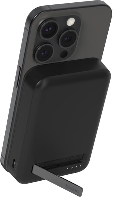 Belkin Qi2 MagSafe Powerbank With Kickstand Sort