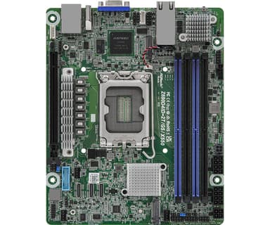 ASRock Z690D4ID-2T/G5/X550 bundkort Intel Z690 LGA 1700 mini ITX LGA 1700 mini ITX