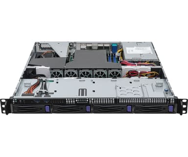 ASRock 1U4LW-B650/2L2T RPSU palvelinrunko AMD B650 Pistoke AM5 Teline ( 1U ) 