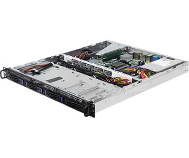ASRock 1U4LW-B650/2L2T barebone-server AMD B650 Sokkel AM5 Rack (1U) 