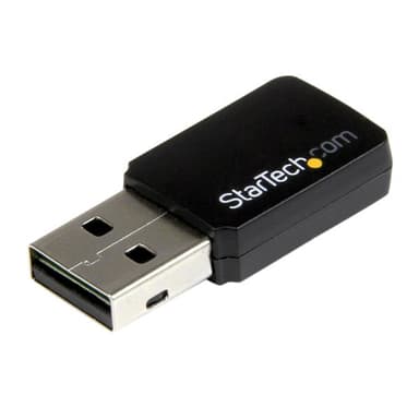 Startech USB 2.0 AC600 Mini Dual Band Wireless-AC Network Adapter - 1T1R 802.11ac WiFi Adapter 