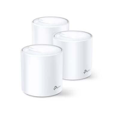 Tp-link Deco X20 (3-pack) Kaksitaajuus (2,4 GHz/5 GHz) Wi-Fi 5 (802.11ac) Valkoinen 2 Sisäinen 