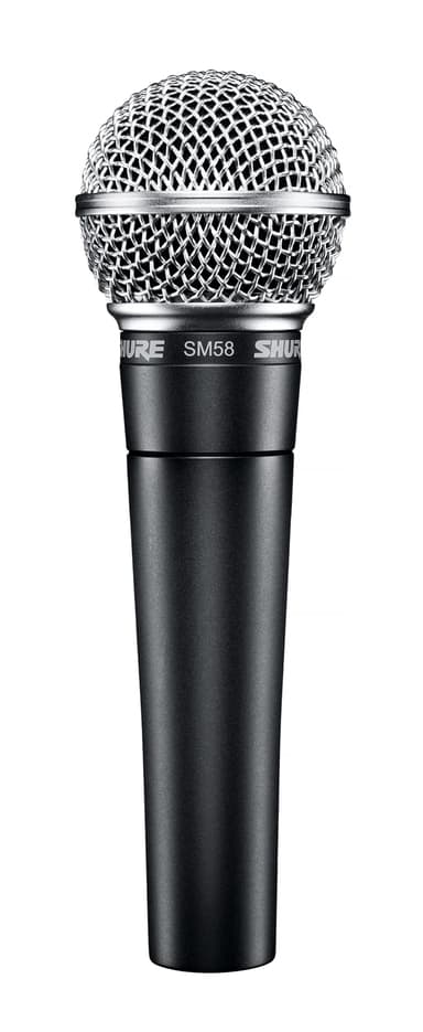 Shure SM58 dynamisk vokalmikrofon 