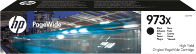 HP Muste Musta No.973X 10K - PageWide 