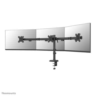 Neomounts DS60-600BL3 Monitorarm 10-27" - Quick-fix - 180°-stop 