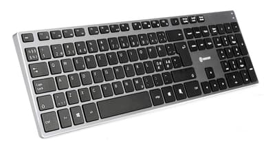 Voxicon 295 Trådlöst Metall Tangentbord Trådlös Nordisk