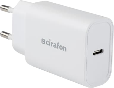 Cirafon CHARGER & CABLE KIT 30W - IPHONE 1M Vit