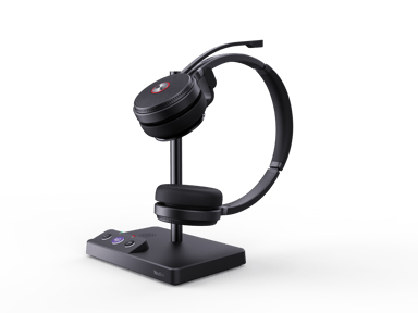 Yealink WH62 Dual Micro-USB Svart Microsoft Teams
