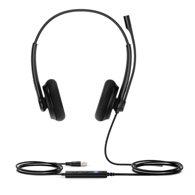 Yealink Uh34 Lite Dual Teams USB Type-A FCC Svart