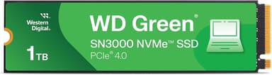 WD Green SN3000 1TB SSD M.2 PCIe 4.0
