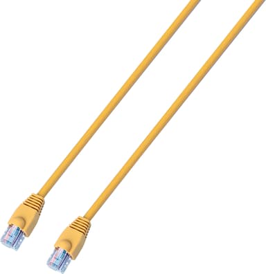 Prokord Nätverkskabel / Patchkabel LSZH RJ-45 Cat6a 2m Gul