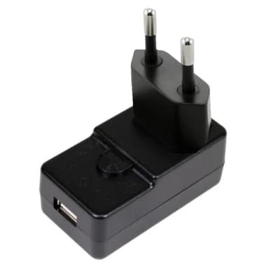 Zebra Väggladdare USB 100-240VAC 5V 2.5A With EU-Plug Svart