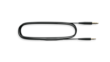 Bose QC Headphone Cable 2.5mm - 3.5mm Musta Kaapeli