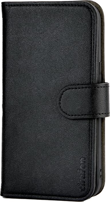 Cirafon Recycled PU Leather wallet iPhone 15 Svart