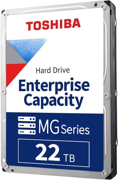 Toshiba Enterprise Capacity 22TB 512E 3.5" 7200r/min SATA HDD