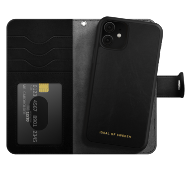 iDeal Magnet Wallet+ Vippedeksel For Mobiltelefon Sort