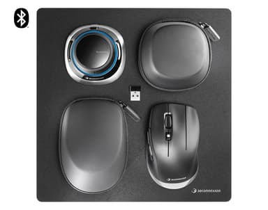 3DConnexion Spacemouse Wireless KIt 2 BT EDT RF Wireless + Bluetooth + USB-A Mus Svart