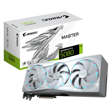 Gigabyte Aorus Master Ice GeForce RTX 5080 16GB