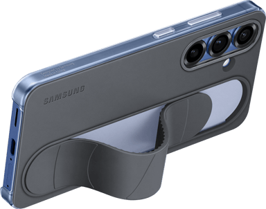 Samsung Standing Grip Case Samsung Galaxy S25 Sort