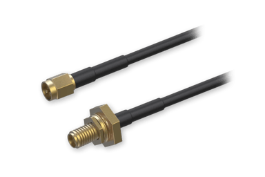 Teltonika PR2VM20M coax-kabel 2 m SMA Zwart SMA SMA 2m Zwart