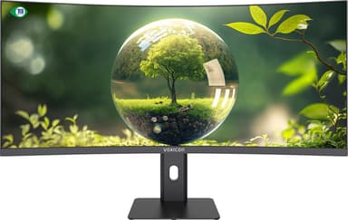 Voxicon O34QHDCE Ergonomisk Skärm TCO 9.0 ETHERNET 34" 3440 x 1440pixels VA 21:9 165Hz